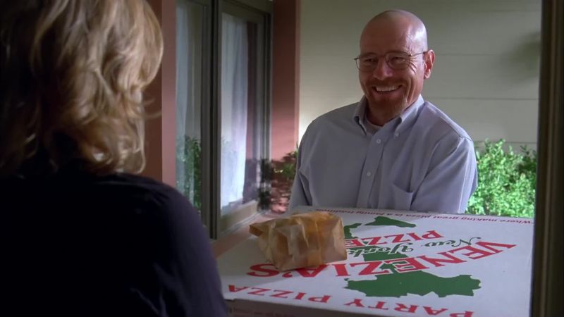 Brought pizza. - Well, I'm making dinner