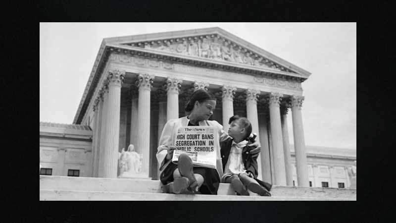 Brown vs. Board of Education, Plessy vs. Ferguson