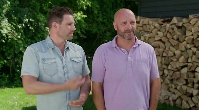 Bryan: I'm making toothpicks. Scott: (laughs)