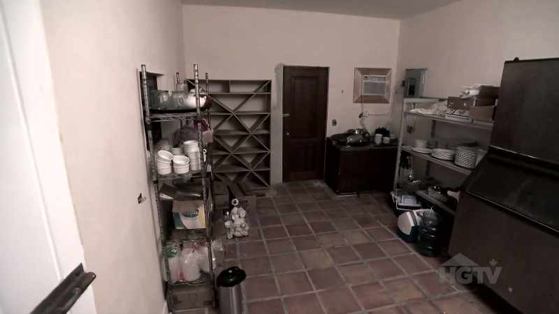 Bryan: Old, dirty, disgusting storage room