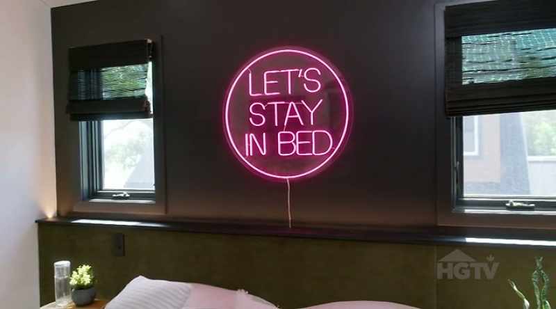 Bryan: They've done that same headboard shelf