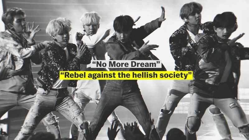BTS deals with some subversive themes