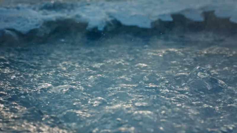 Bubbling pools where life could have started as well