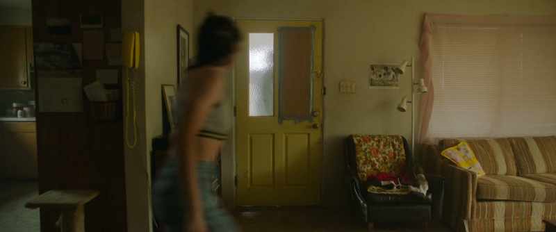 (BUCKET CLANKS) -(KNOCKING ON DOOR)