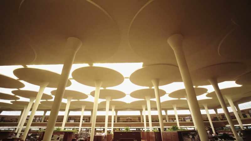 Buildings like the Guggenheim Museum