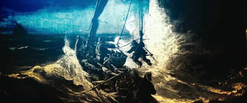 Built upon a dismal reef of sunken rocks