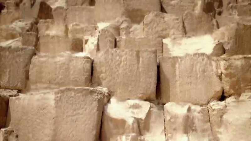 Built with over 2 million stone blocks