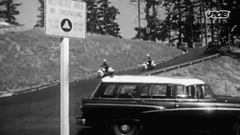 Buried in a hill is a blast-proof, radiation-proof