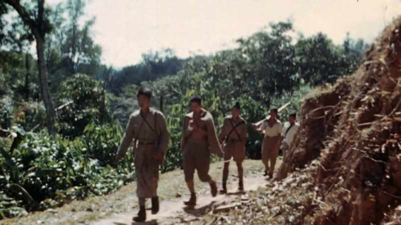 BURMESE GUERILLAS MARCH POWS INTO CAPTIVITY