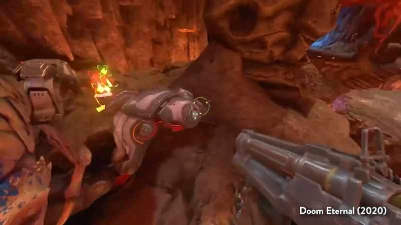 Burning through Doom Eternal a, like, 100 million frames per second, and it's awesome