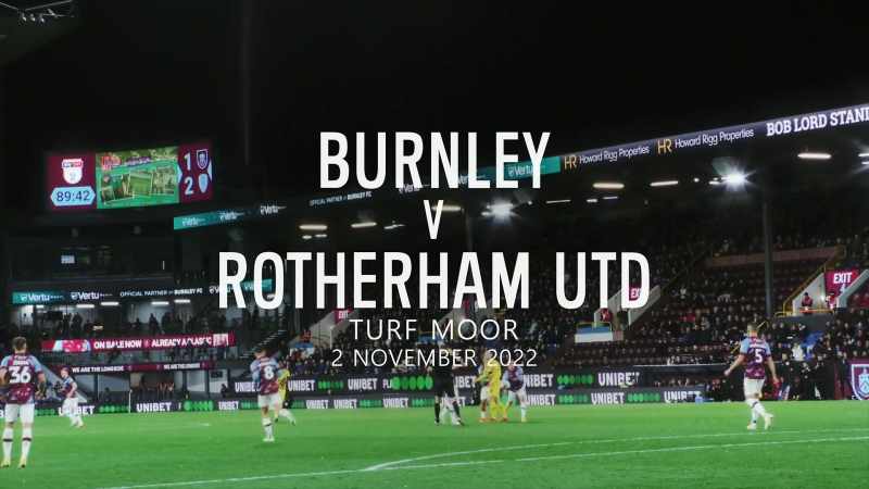 'Burnley up against it here. Rotherham leading 2-1.'