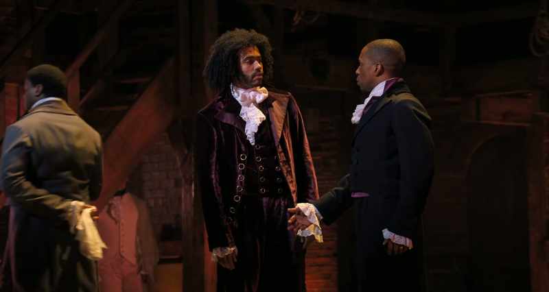 Burr, uh, when you see Hamilton