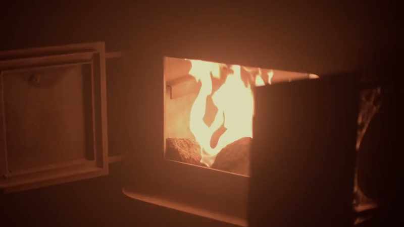 (bursting into flames)