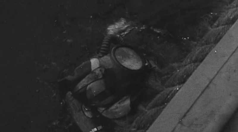 Buster crabb is never seen alive again