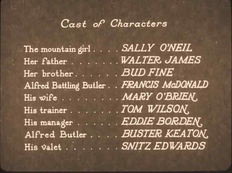 Buster Keaton in 