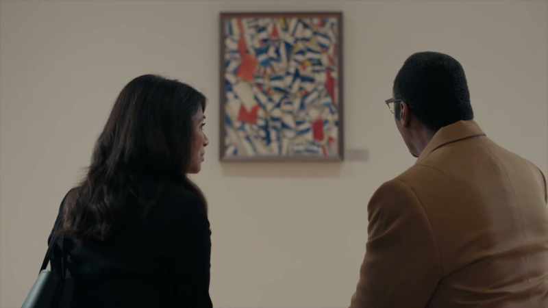 But $8.5 million for some shapes on a canvas