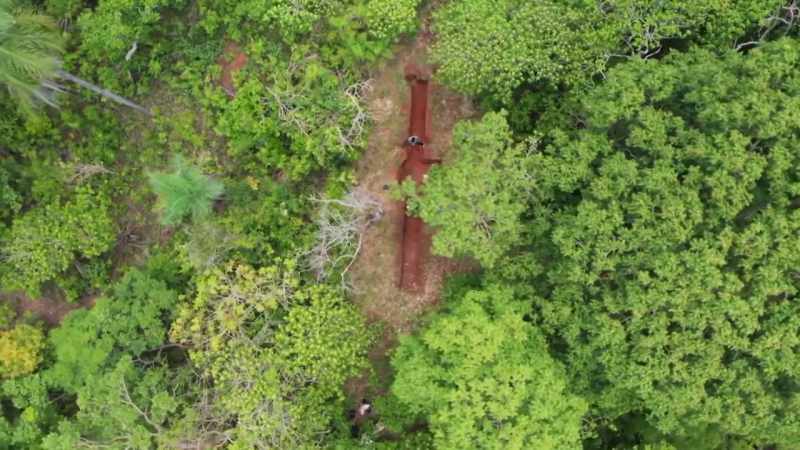 BUT ACROSS THE AMAZON