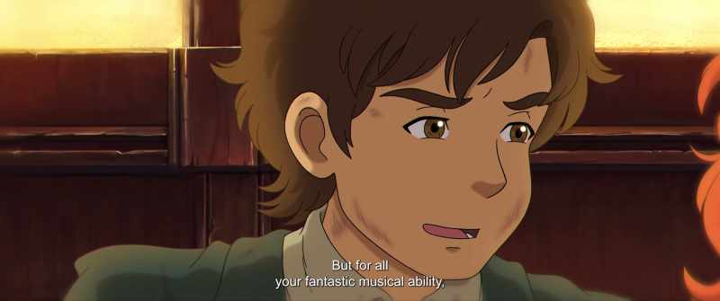 But for all your talent, you will never be an artist