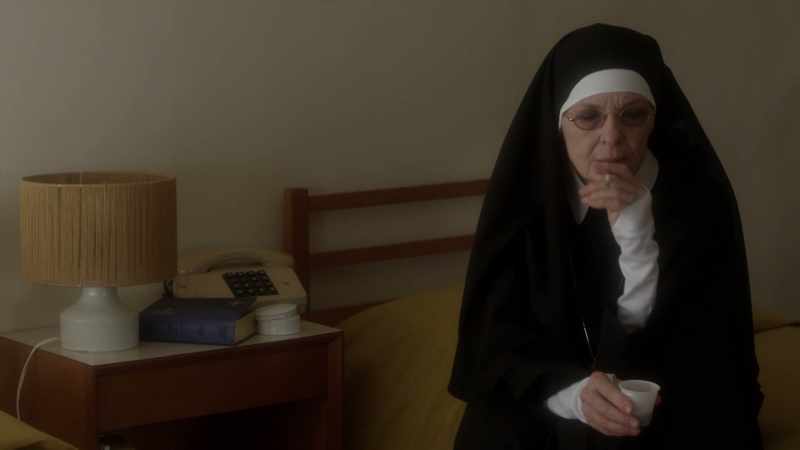 But we aren't here to talk about me, Ma. How's our pope?