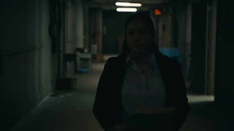 But at one point, I saw her turn a corner