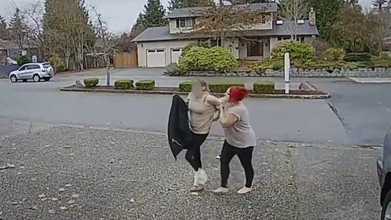 But at one point, the thief tries to make another getaway