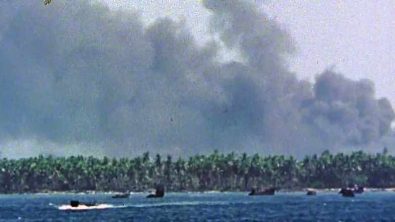 But back on Tarawa it's a different story