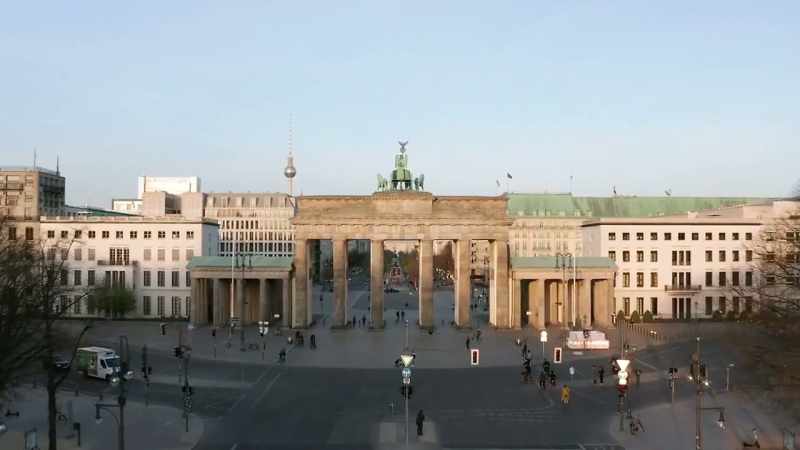 But berlin's most famous monument is hiding a secret