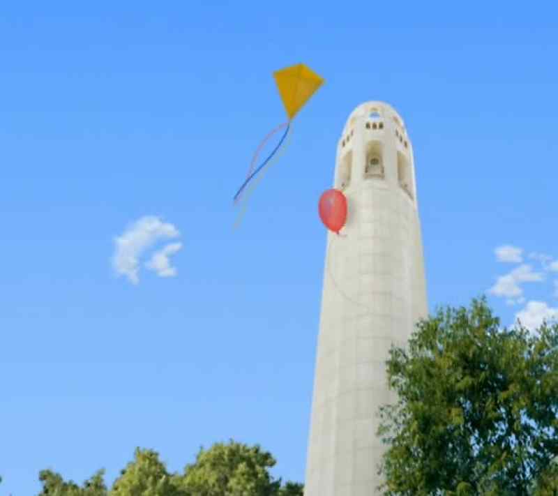 But big red balloon can't fly high enough