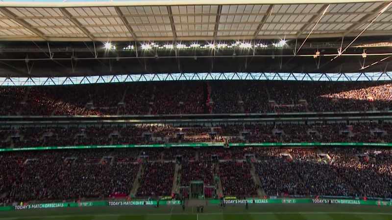 But certainly, everybody who's inside this stadium