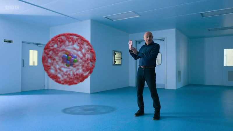 But, crucially, these electron clouds aren't static