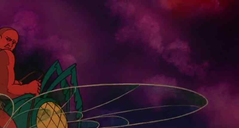 But, Den, with the Loc-Nar, you could've returned to Earth