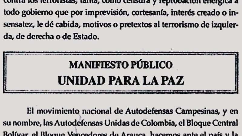 But he did sign a key AUC document