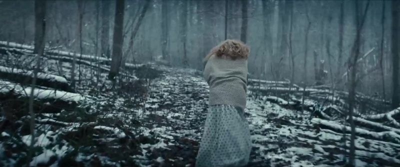 But she didn't run away, did she?