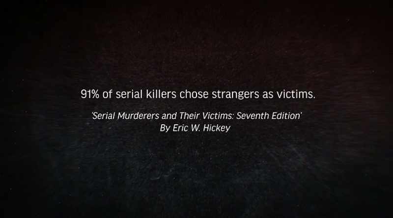 But that doesn´t mean victims were selected at random