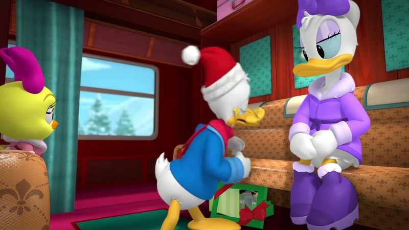 But, Donald... - [CONDUCTOR] All aboard!