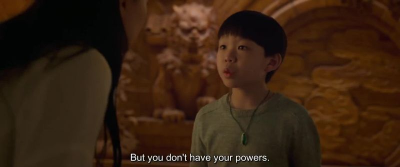But you don't have your powers