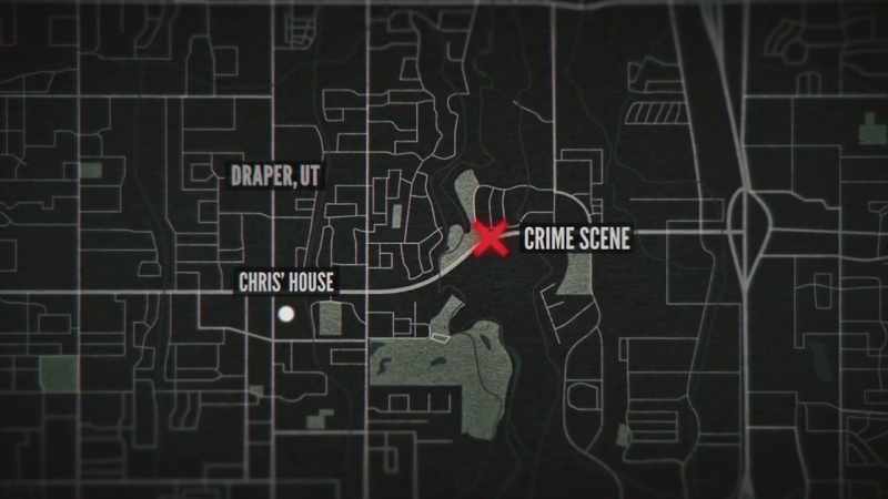 But Draper detectives were able to get cell tower information