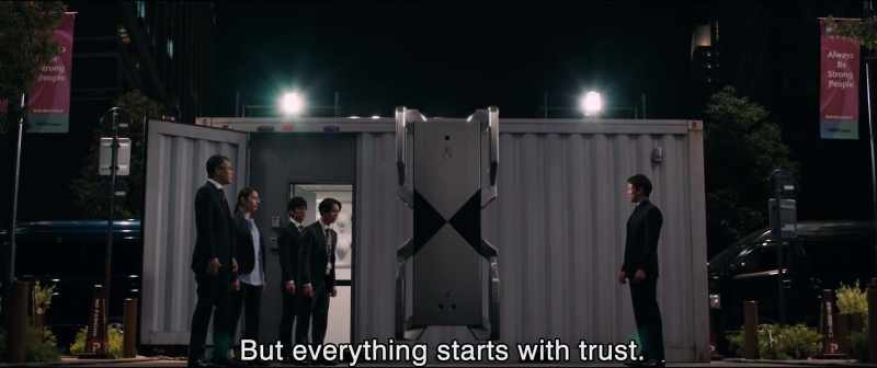 But everything starts with trust
