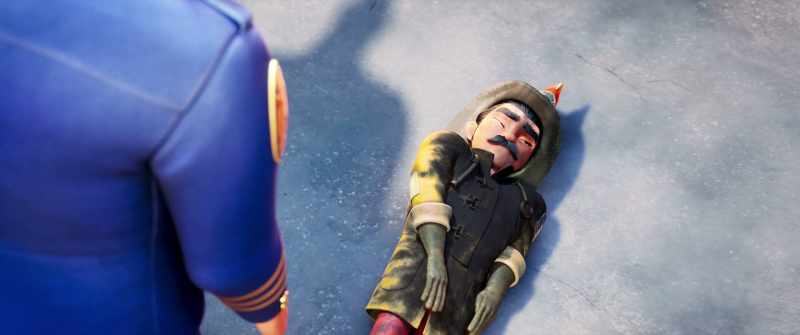 But firemen have to be... fast and brave