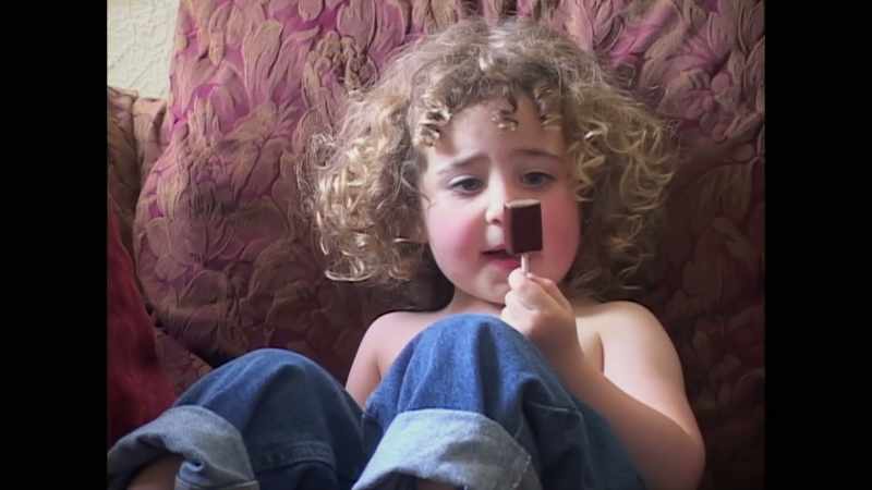 But first, I need to have my lollipop