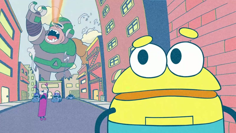 But giant evil robot monkey?
