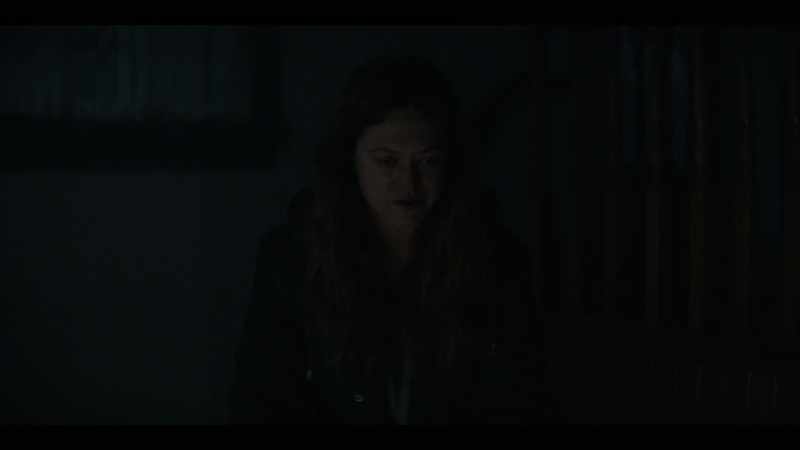 But we got here and she was gone, house looted