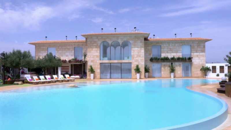But we have to get back to the villa