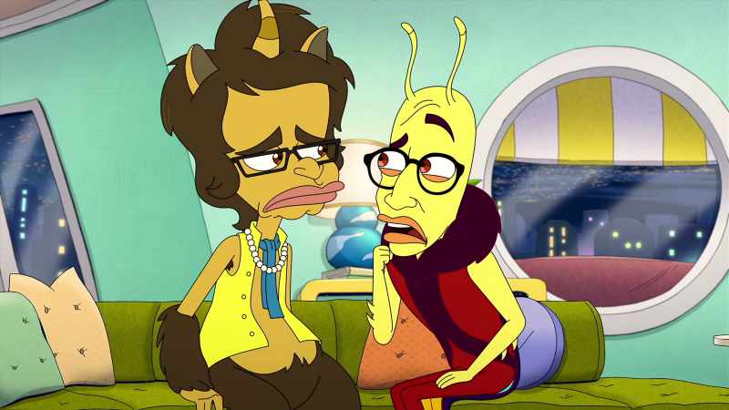 But having you all up in my space makes me, uh... cringe?