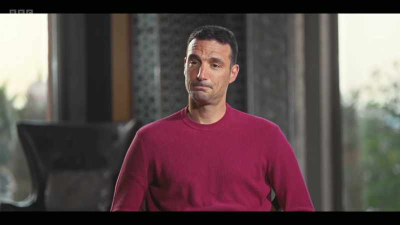 But he had a clear idea that they had connected, Scaloni and Leo