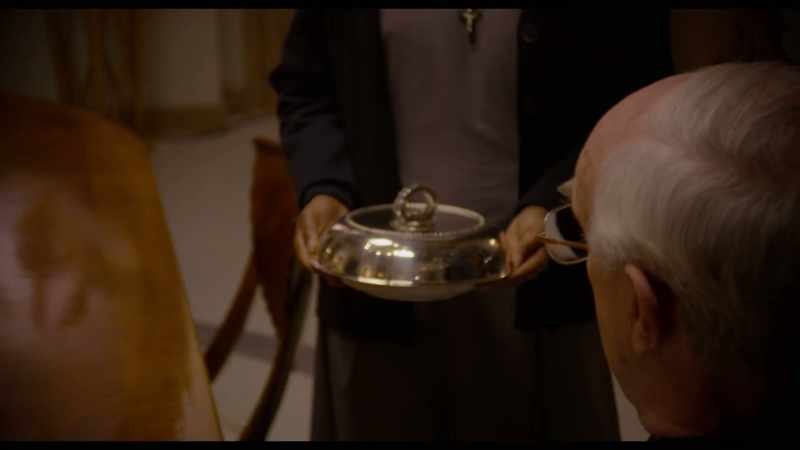 But he has arranged for you both to eat the same meal