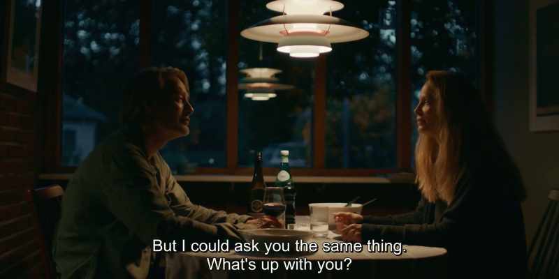 But I could ask you the same thing. What's up with you?
