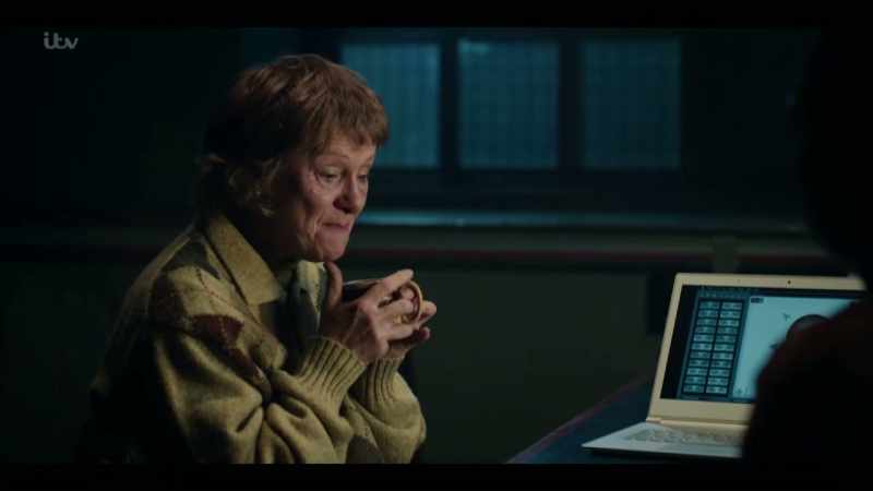 But I could see she looked a bit tearful, so I asked her