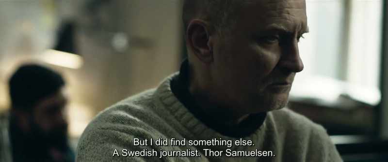 But I did find something else. A Swedish journalist. Thor Samuelsen