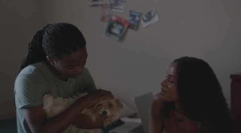 But I know your dad and I promised you a dog